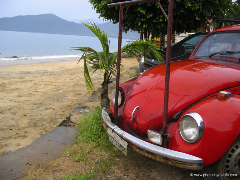 Old Car on the Beach