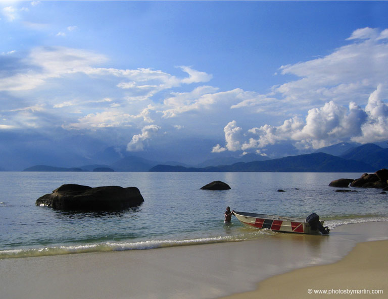 Deserted Beach on Ilha dos Coves