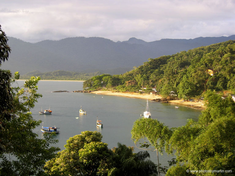 View of Picinguaba Village