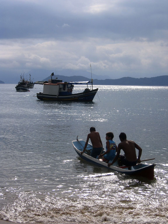 Fishing Boats in Picinguaba