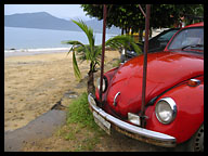 Old Car on the Beach