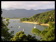 View of Picinguaba Village