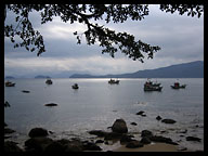 Finishing Boats in Picinguaba