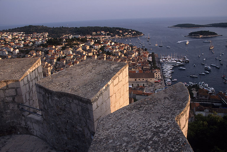 View of Hvar Town from the Castle