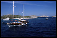 Sailing in the Kornati Islands