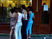 Girls Looking into Shop Window