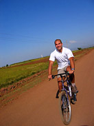 Gerard Mountain Biking Near Bahar Dar