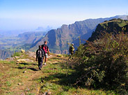 Walking Along the Canyon Rim