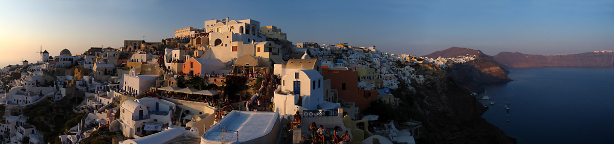 Sunset in Oia