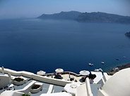 Looking Down at the Aegean from the Canaves Hotel