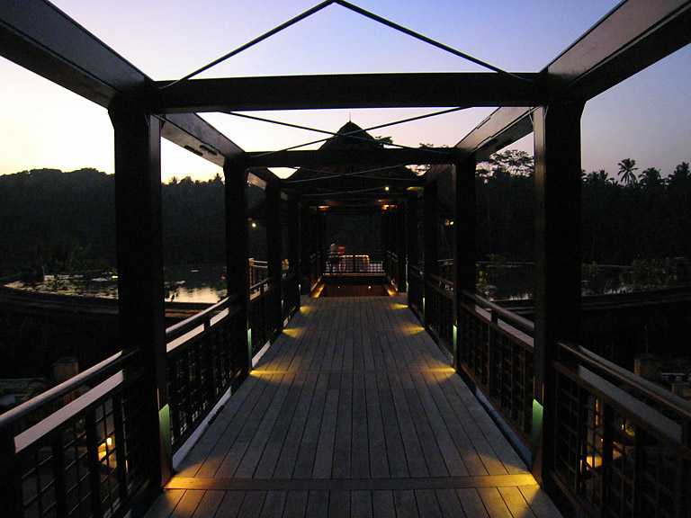 Dusk in Ubud