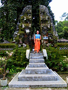 Gerard at a Hindu Temple