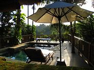 Pool Overlooking Rice Paddies