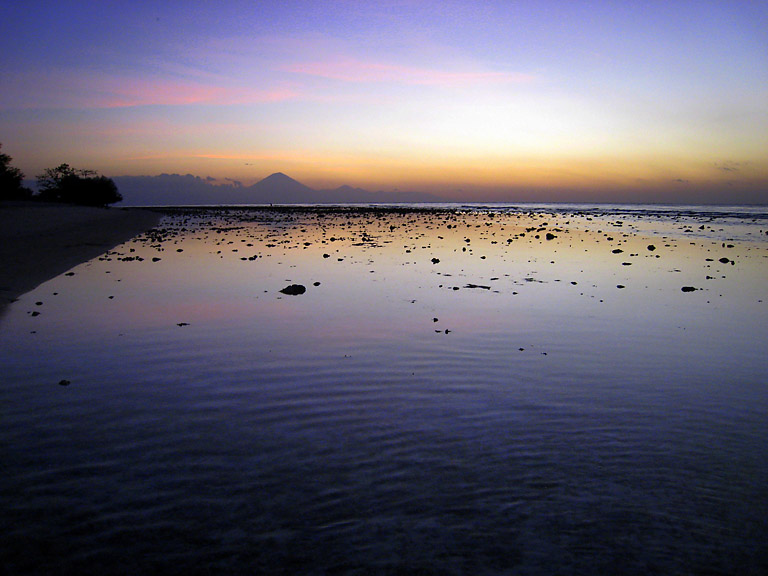 Twilight on Gili Trawangan
