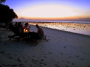 Watching the Sun Go Down in Gili Trawangan