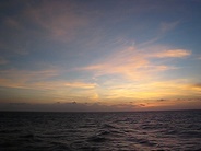 Sunset Approaching Gili Trawangan