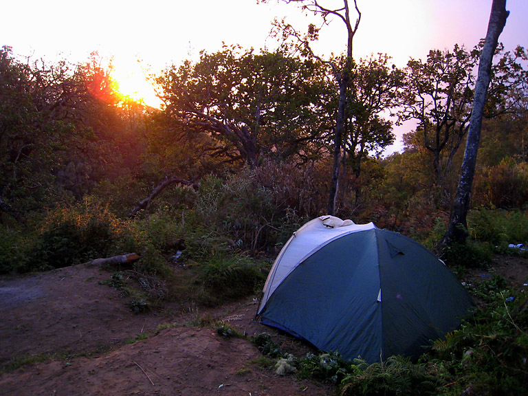 Campsite for the First Night