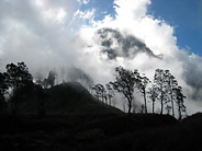 Fog Rolls into the Caldera