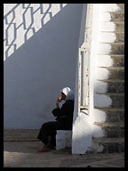 Woman Outside the Great Mosque