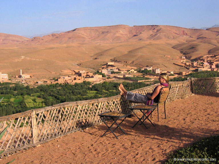 Taking in the View of the Dades Valley