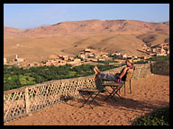 Taking in the View of the Dades Valley