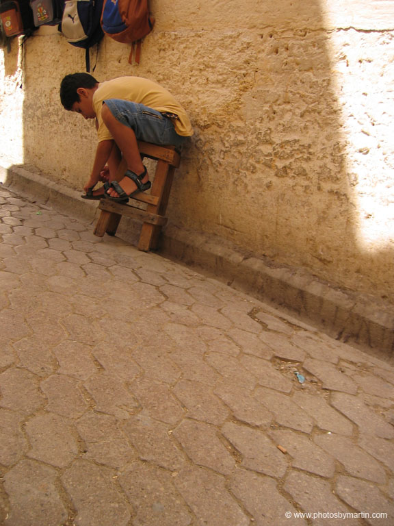 Boy with Stool