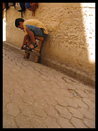 Boy with Stool