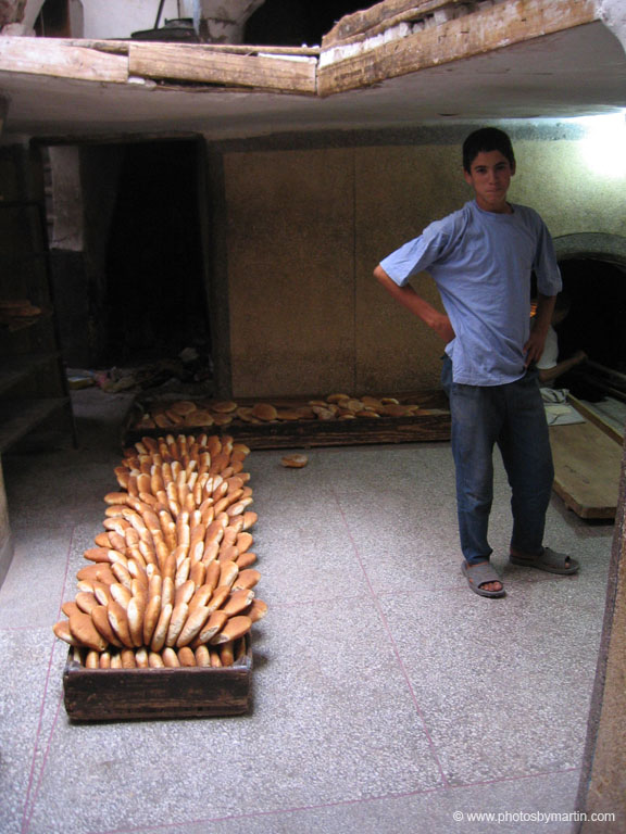 Boy at Bakery