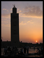 Sunset Over the Koutoubia Mosque