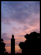 Sunset Over the Koutoubia Mosque