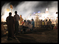 Night in the Medina at Djemaa el-Fna Square