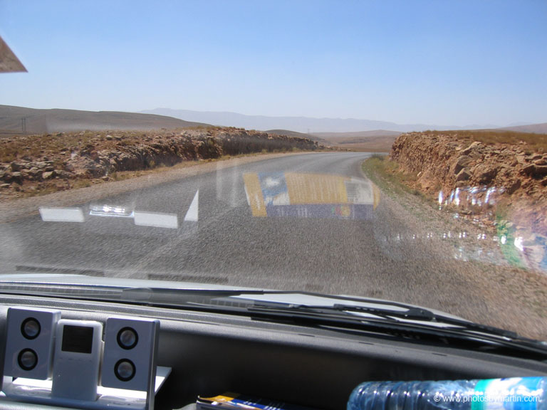 View from the Front Windshield