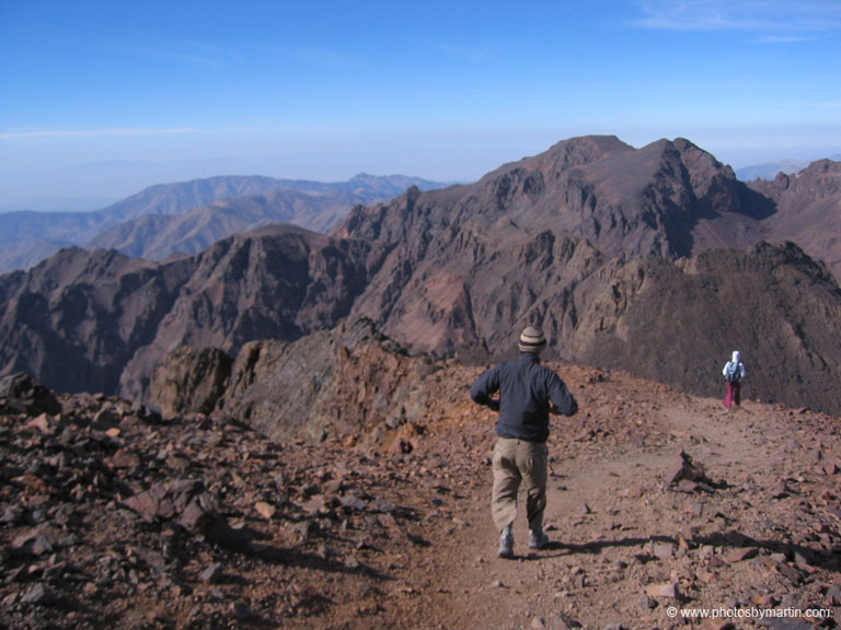 Descending From the Summit