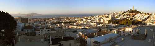 Sunset in San Francisco