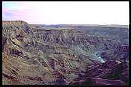 Fish River Canyon at Sunset