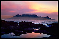 Sunset Over Table Mountain