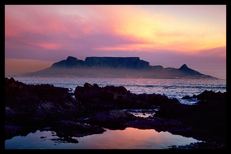 table mountain south africa. Capetown, South Africa, May