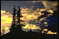 Sunset in Denali National Park
