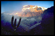 Sunset on Mt. Kilimanjaro