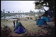 Camping in the Okavango Delta