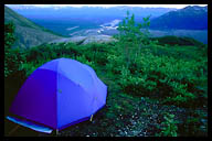 Camping in Wrangell-St. Elias National Park, Alaska