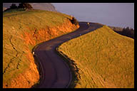 Biking at. Mt. Tam