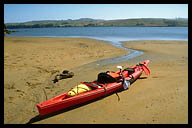 Kayak on the Beach