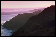 Twilight in Big Sur