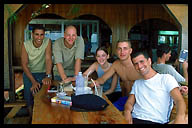 Friends at Ban's Diving Resort