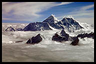 Everest Floats Above the Clouds