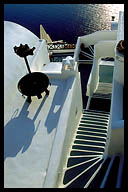 Winding Staircase in Fira