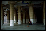Lone Guitarist at Parc Guell