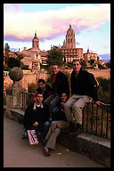 Friends at Segovia