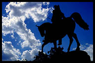 Statue in the Boston Common